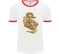 Un Steampunk Serpente Rettili Uomo Ringer