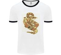 Un Steampunk Serpente Rettili Uomo Ringer