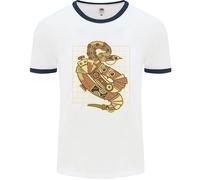 Un Steampunk Serpente Rettili Uomo Ringer