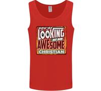 Un Stupenda Christian Cristianesimo Uomo Canotta Maglia