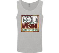 Un Stupenda Christian Cristianesimo Uomo Canotta Maglia