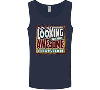 Un Stupenda Christian Cristianesimo Uomo Canotta Maglia