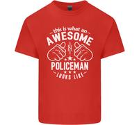 Un Stupenda Poliziotto Looks Like Uomo Cotone T-Shirt