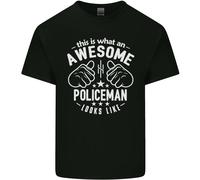 Un Stupenda Poliziotto Looks Like Uomo Cotone T-Shirt