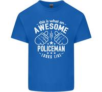 Un Stupenda Poliziotto Looks Like Uomo Cotone T-Shirt