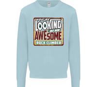 Un Stupenda Rock Climber Bambini Felpa Maglione