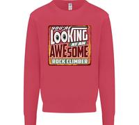Un Stupenda Rock Climber Bambini Felpa Maglione