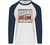 Un Stupenda Trattore Autista Contadino Agricoltura Uomo L/S Baseball T-Shirt