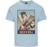 Un Sumo Wrestler Giocare The Chitarra Elettrica T-Shirt Ragazzi Ragazze