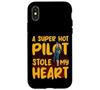 Un Super Hot Pilot mi ha rubato il cuore Custodia per iPhone X/XS
