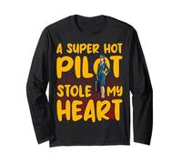 Un Super Hot Pilot mi ha rubato il cuore Maglia a Manica