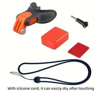 Un supporto fisso per riprese in persona con action camera mentre si va in surf, con un kit di installazione compatibile per catturare attività come surf, kayak, , ciclismo, , escursionismo
