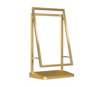 Un supporto per cartelli pubblicitari esterni, espositore antivento per marciapiede per aziende, ufficio, supermercati, ristoranti, cartelloni per pavimentazione