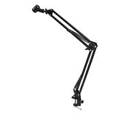 Un Supporto per Microfono LODGE con 360 Gradi Regolabili, Espansione Ad Alta flessibilità, Installazione Comoda, Studio di Registrazione, pubblicità, Argento