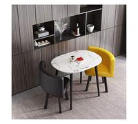 Un tavolo e due sedie in marmo tavolo e sedia balcone ristorante tavolo rotondo in pelle e lino combinazione tavolo ufficio tempo libero salotto campo da golf Cafe Western