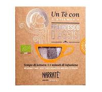 Un tè con Francesco d'Assisi. A tea with Francesco d'Assisi. Con Filtro di tè con blend ispirato al Cantico delle Creature