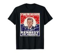 Un Tempo per la grandezza John F. Kennedy per Il Presidente Invecchiato JFK Maglietta