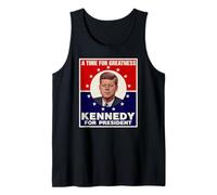 Un Tempo per la grandezza John F. Kennedy per Il Presidente JFK Canotta