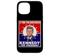 Un tempo per la grandezza John F. Kennedy per il presidente JFK Custodia per iPhone 15