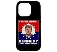 Un tempo per la grandezza John F. Kennedy per il presidente JFK Custodia per iPhone 15 Pro