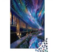Un treno fantastico che corre nel cielo 70x50cm/1000pcs - Puzzle Per Adulti GioGattotolo Fai-da-te