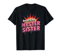 Un Ufficiale Hyster Sister Hysterectomy Women Empowerment Fun Maglietta