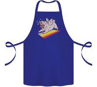 Un Unicorno Cane Pug Lgbt Cotone Grembiule 100% Biologico