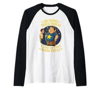 Un uomo senza pancia è come un cielo senza stelle. Per papà Maglia con Maniche Raglan