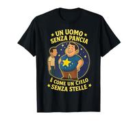 Un uomo senza pancia è come un cielo senza stelle. Per papà Maglietta