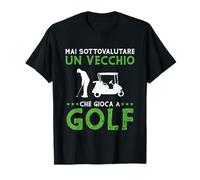Un Vecchio Che Gioca A Golf - Golfisti Maglietta
