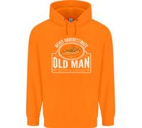 Un Vecchio Con Un Kayak Che Fa Kayak Divertente Uomo Felpa