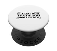 Un vecchio detto sulle criptovalute (Dichiarazione divertente) PopSockets PopGrip Adesivo