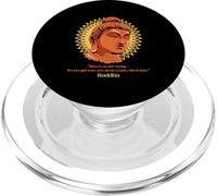 Un vecchio detto sulle criptovalute (Funny Statement Buddha Graphic) PopSockets PopGrip per MagSafe