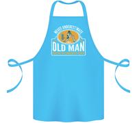 Un Vecchio Uomo con Una Cricket Pipistrello Cotone Grembiule 100% Biologico