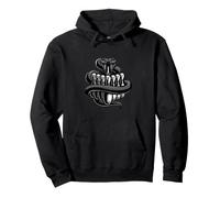 Un Veleno Nero con Birilli Venom Bowling Team Felpa con Cappuccio