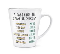 Un Veloce Guida Per Parlando Aussie 341ml Latte Tazza - Australia Divertente