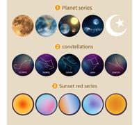 Un viaggio tra le stelle proiezioni accattivanti dalla nostra splendida lampada