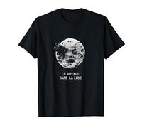 Un Viaggio Verso la Luna (1902) Silent Movie Moon Maglietta