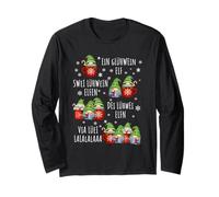 Un Vin brulé, swei Vin brulè Gnomo Alcool Party Elfo Maglia a Manica