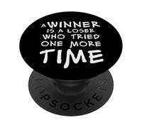 Un vincitore è un perdente che ci ha provato ancora una volta PopSockets PopGrip Adesivo