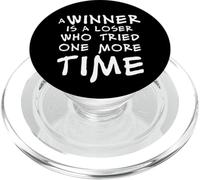 Un vincitore è un perdente che ci ha provato ancora una volta PopSockets PopGrip per MagSafe