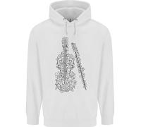 Un Violino Cello Bambini Felpa con Cappuccio per Ragazzi