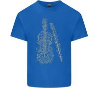 Un Violino Cello Uomo Cotone T-Shirt Tee