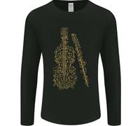 Un Violino Cello Uomo Maniche