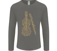 Un Violino Cello Uomo Maniche