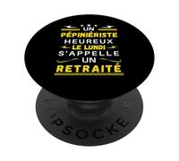 Un Vivaio Felice Lunedì Si chiama Pensionato PopSockets PopGrip Adesivo