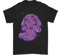 Un Voodoo Bambola Coniglio T-Shirt 100% Cotone