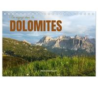 Un voyage dans les Dolomites (Calendrier de bureau 2027 DIN A5 vertical), CALVENDO calendrier mensuel: Les magnifiques paysages montagneux des Dolomites