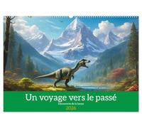 Un voyage vers le passé - Découverte de la faune (Calendrier mural 2026 DIN A2 vertical), CALVENDO calendrier mensuel: Découverte des paysages et des animaux du passé