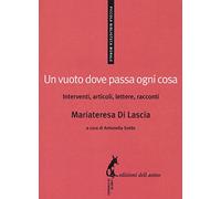 Un vuoto dove passa ogni cosa. Interventi, articoli, lettere, racconti